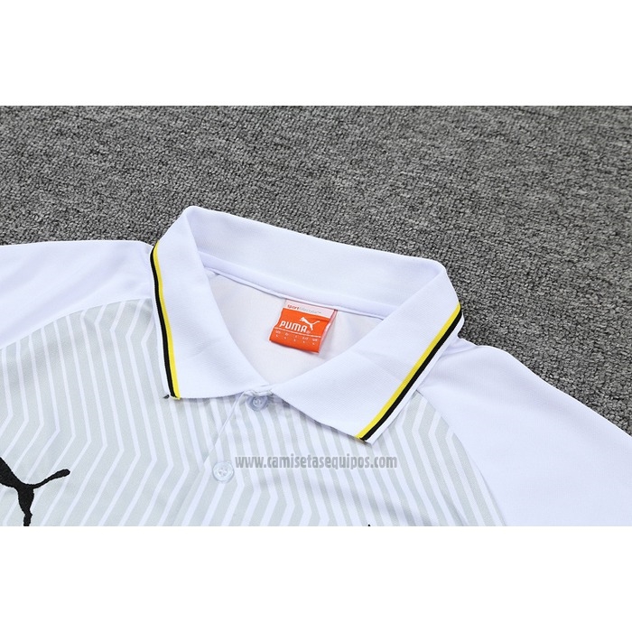 Camiseta Polo del Borussia Dortmund 2022-2023 Blanco y Verde